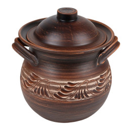 Oala cuptor, Argila, 5 L