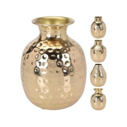 Vaza metalica "cu ornament...