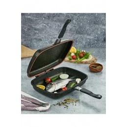 Tigaie Grill Polo Chef, 36 cm