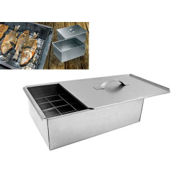 Afumator,  35X25X10cm, inox