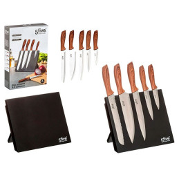 Set cutite cu suport...