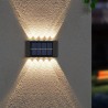 Lampă solară de perete, Exterior, Impermeabila-Luminoasă, Curte, Stradă, Grădină