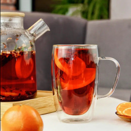 Cana cu pereti dubli, 450 ml